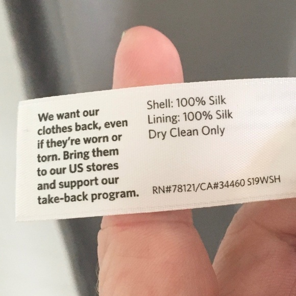 Eileen Fisher Mini Dress Sleeveless 100% Silk Gray Ombré Minimalist Sz S Petite - Picture 10 of 15